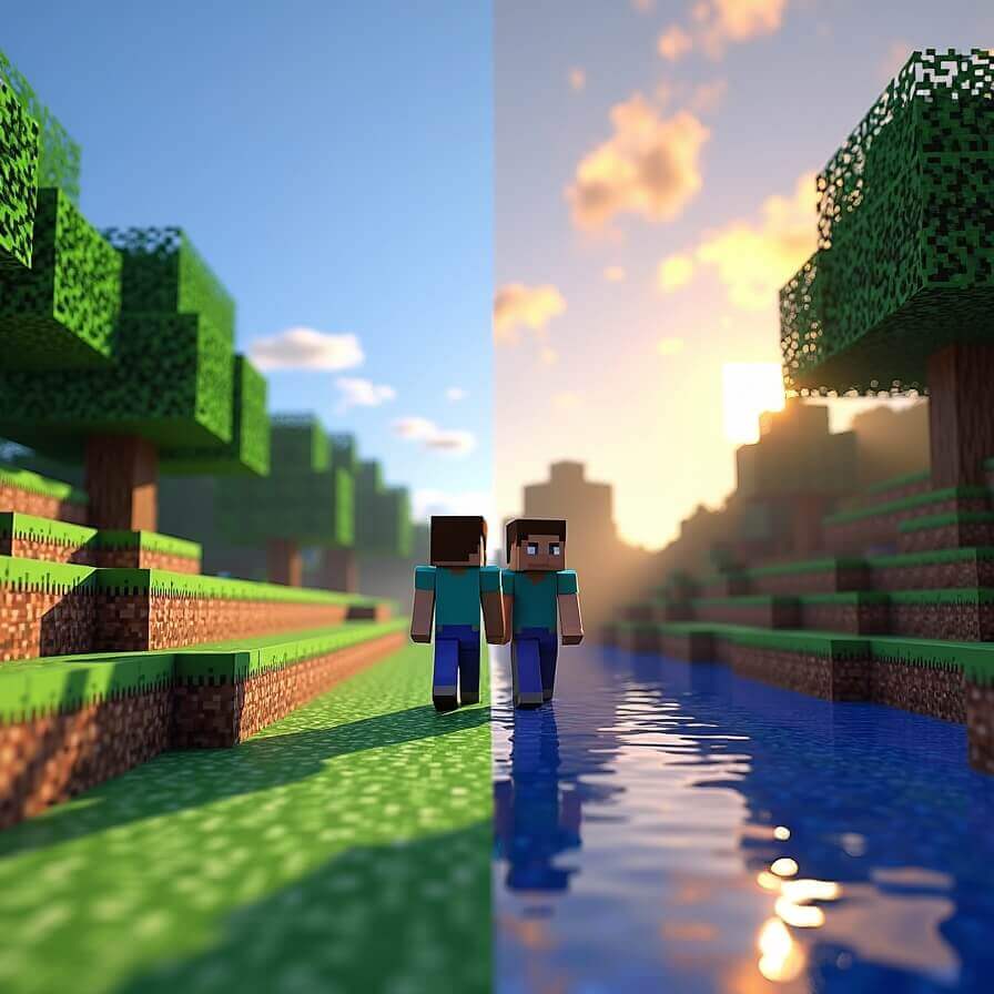 Minecraft Playing Modes