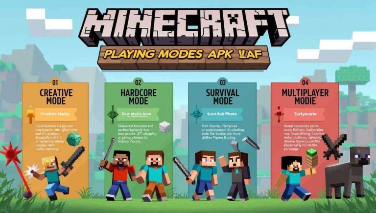 Minecraft Playing Modes in APK